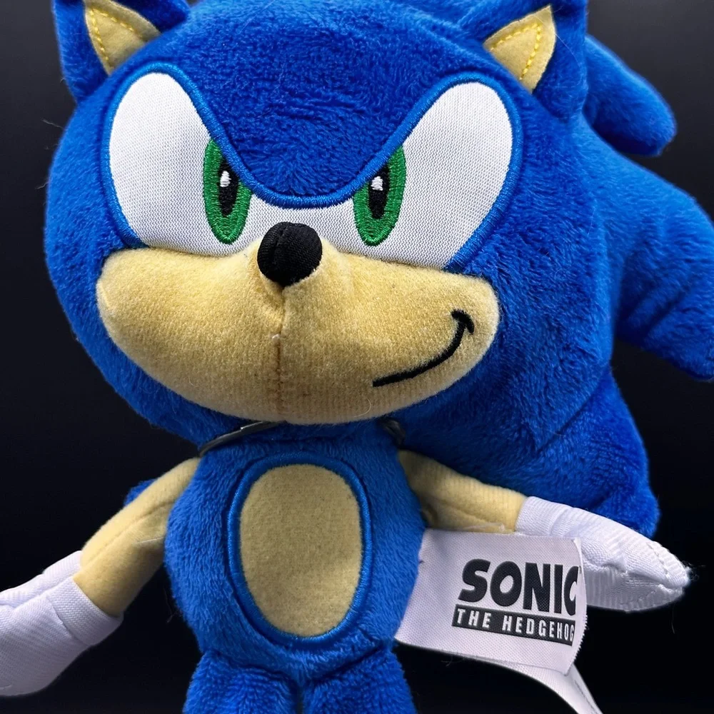 Sega Sonic Hedgehog Plush 30th Anniversary Jakks Pacific Stuffed Animal 9
